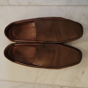 A. Testoni Suede Loafers